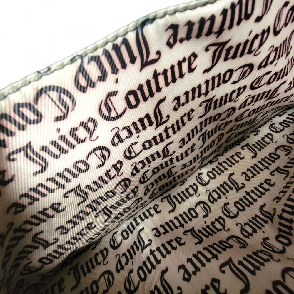 Juicy Couture No Rules Tote Bag Black Women's Purse Y2K 2000s - Picture 8 of 8